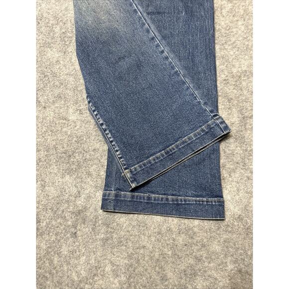 Nature Denim Women's Wide Leg Button Fly Jeans Size 26 Blue Medium Wash Denim - Picture 7 of 9